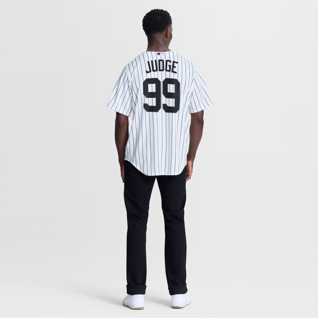 New York Yankees Aaron Judge White Home Replica Baseball Jersey | MLB Baseball Jersey