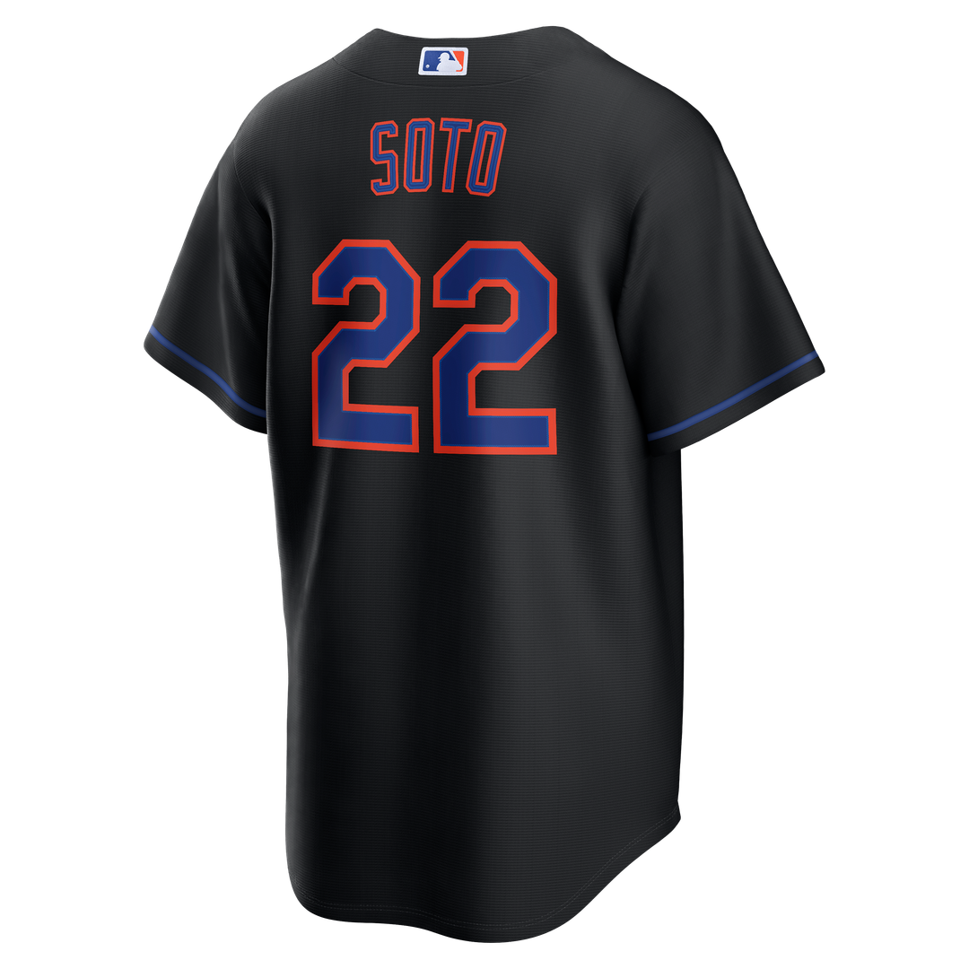 New York Mets Juan Soto White Home Replica Baseball Jersey | MLB Baseball Jersey