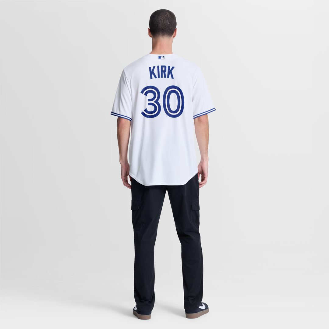 Toronto Blue Jays Alejandro Kirk White Home Replica Baseball Jersey | MLB Baseball Jersey
