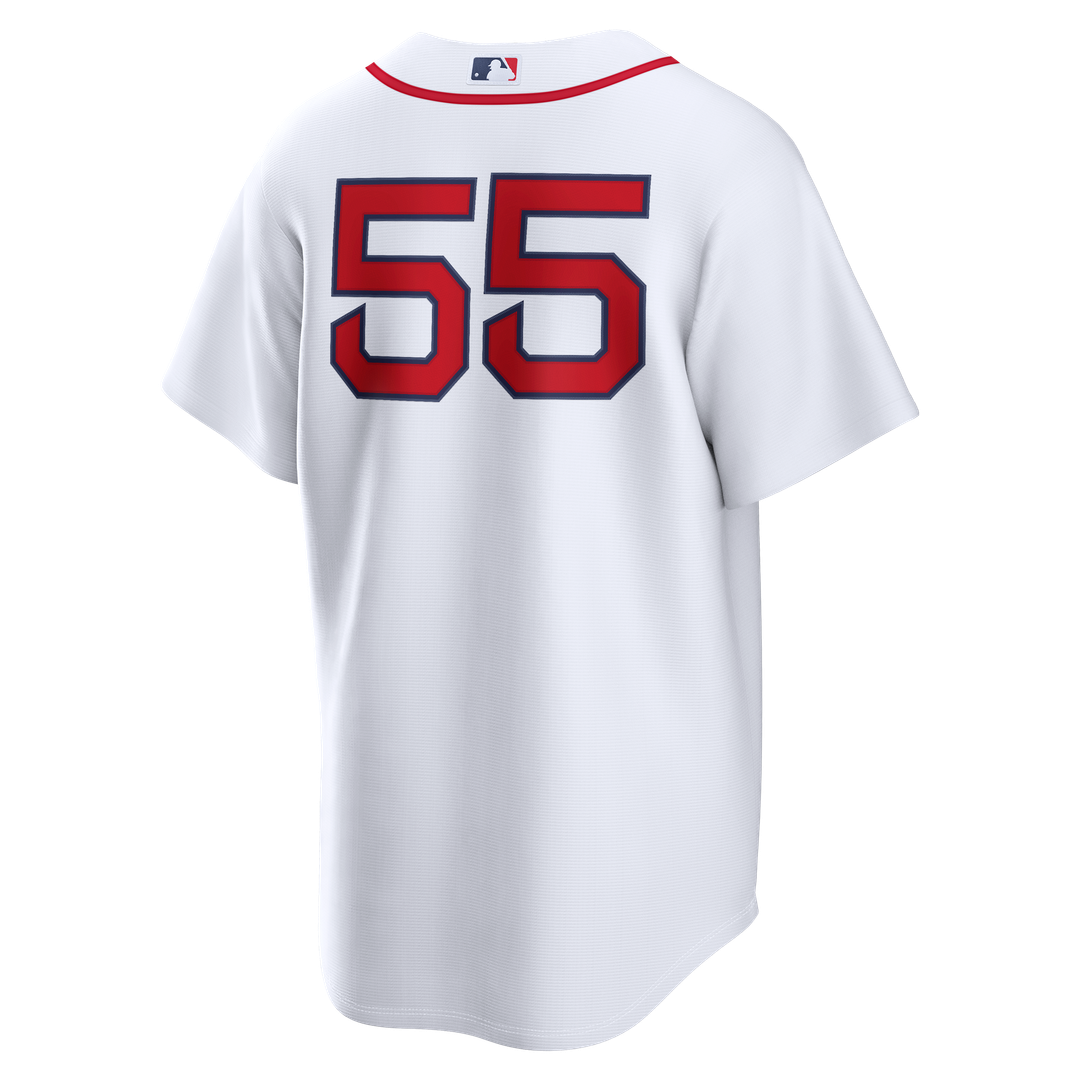 Boston Red Sox Ranger Suárez White Home Replica Baseball Jersey | MLB Baseball Jersey