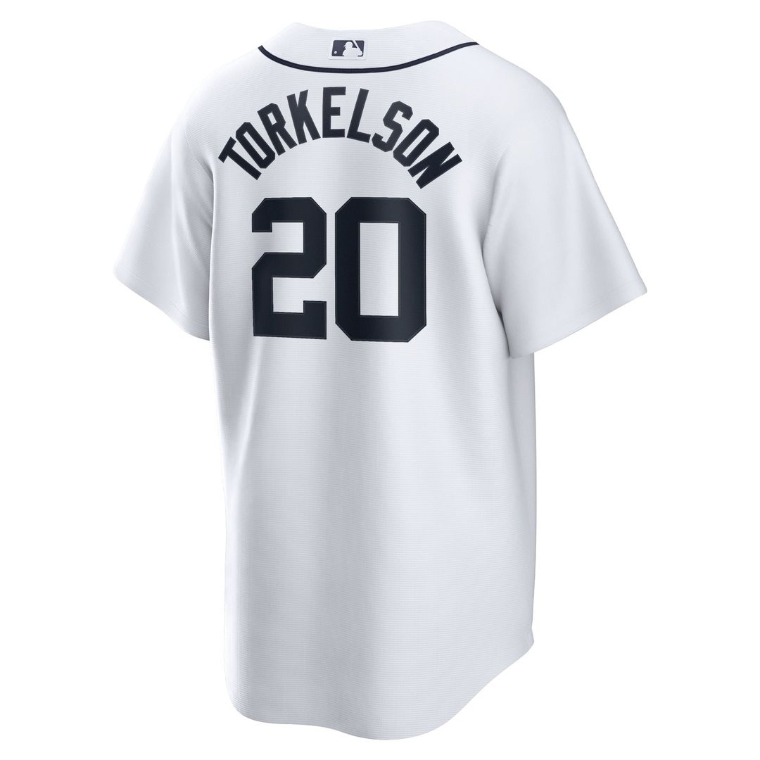 Detroit Tigers Spencer Torkelson White Home Replica Baseball Jersey | MLB Baseball Jersey