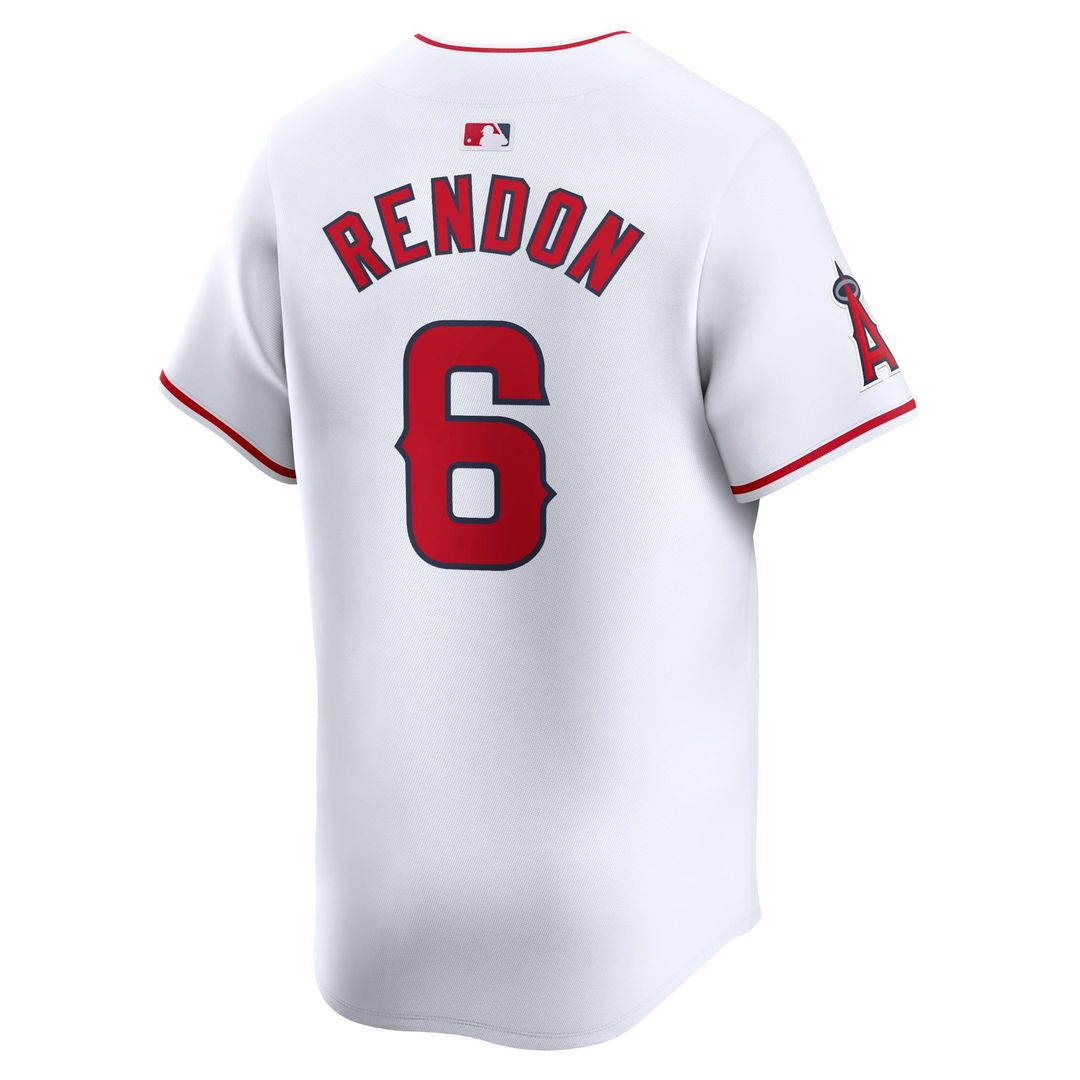 Los Angeles Angels Anthony Rendon White Home Limited Baseball Jersey | MLB Baseball Jersey