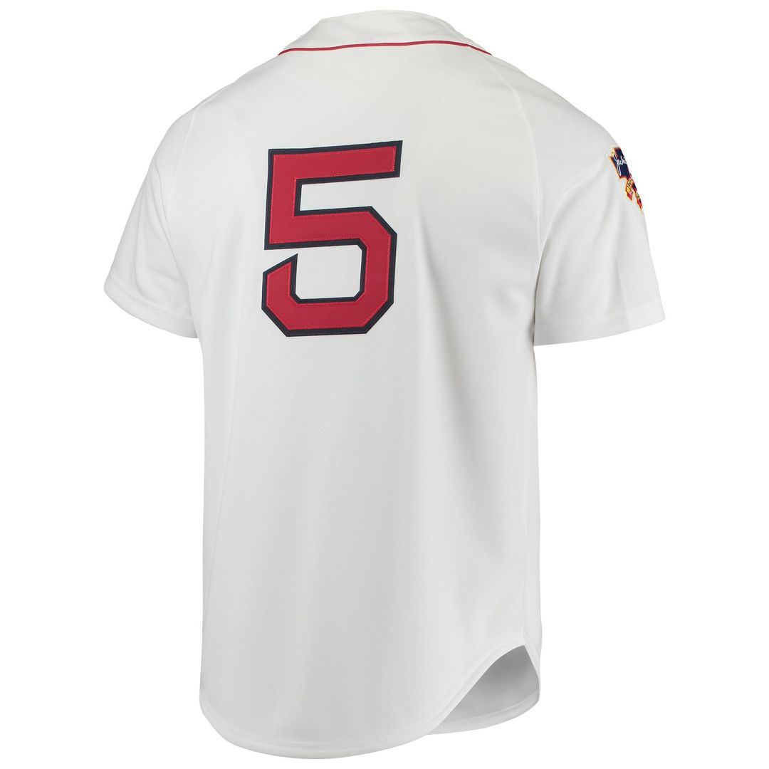 Boston Red Sox Nomar Garciaparra White 1997 Cooperstown Collection Authentic Baseball Jersey | MLB Baseball Jersey