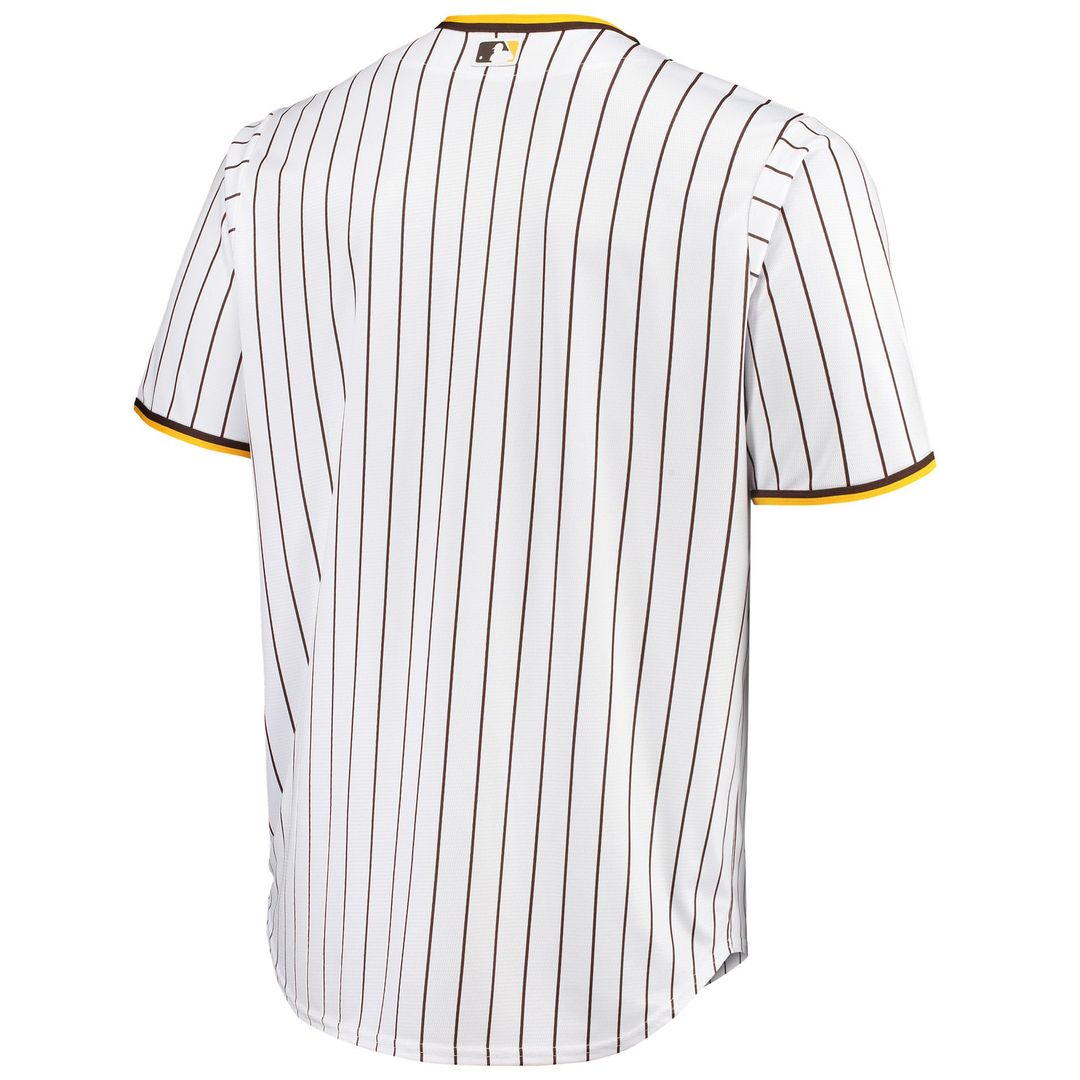 San Diego Padres White/Brown Big & Tall Home Replica Team Baseball Jersey | MLB Baseball Jersey