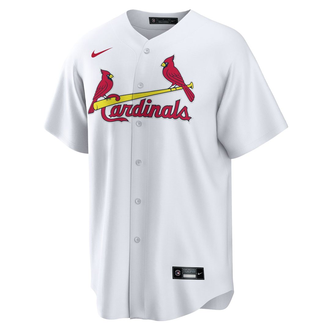 St. Louis Cardinals White Home Replica Team Baseball Jersey | MLB Baseball Jersey