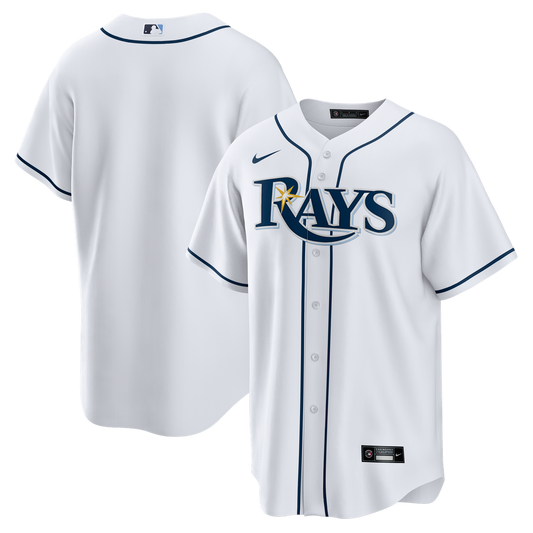 Tampa Bay Rays White Home Big & Tall Replica Baseball Jersey