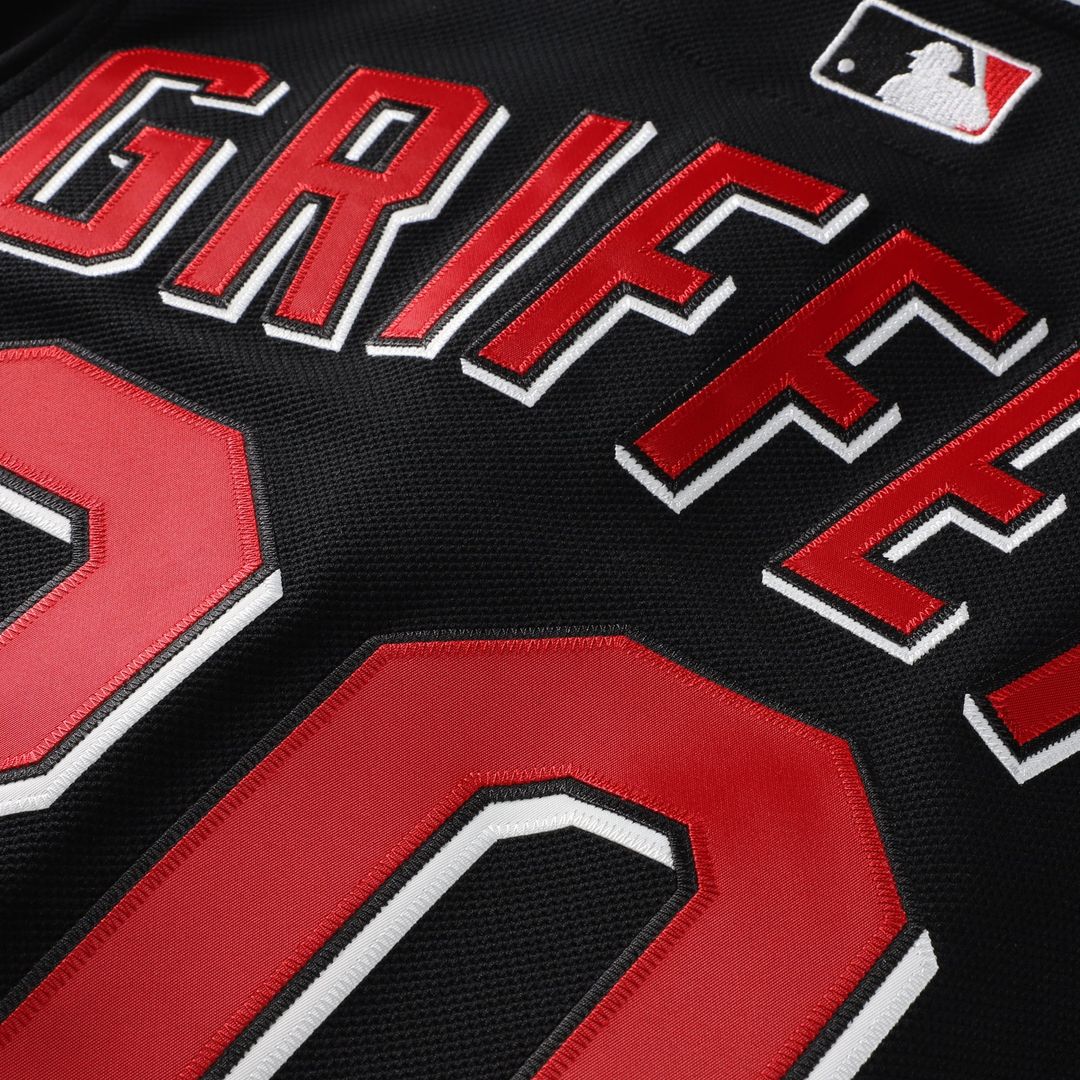 Cincinnati Reds Ken Griffey Jr. Black Cooperstown Collection Authentic Mesh Batting Practice Baseball Jersey | MLB Baseball Jersey