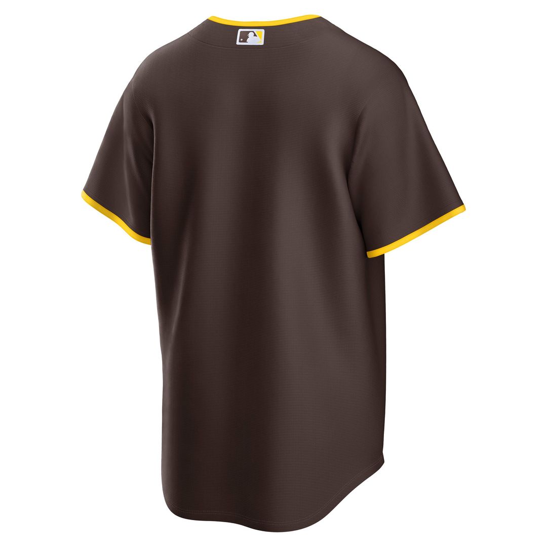 San Diego Padres Brown Road Replica Baseball Jersey | MLB Baseball Jersey