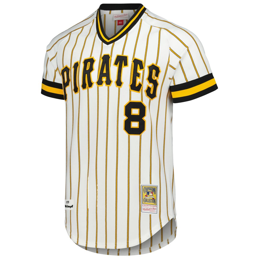 Pittsburgh Pirates Willie Stargell White Cooperstown Collection 1979 Authentic Baseball Jersey | MLB Baseball Jersey