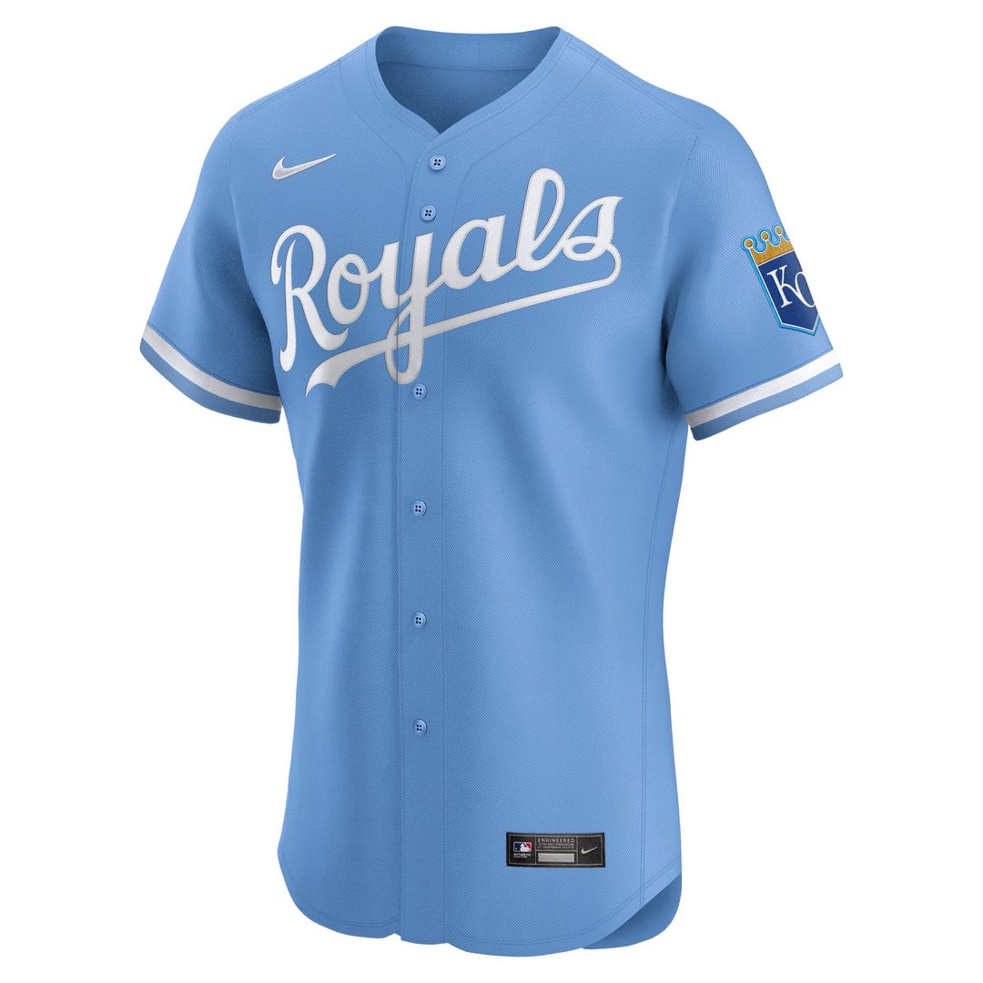 Kansas City Royals White Home Elite Baseball Jersey | MLB Baseball Jersey