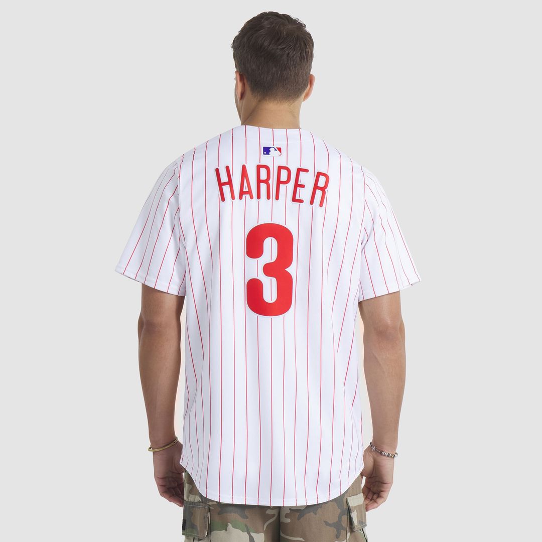 Philadelphia Phillies Bryce Harper Gray Road Limited Baseball Jersey | MLB Baseball Jersey
