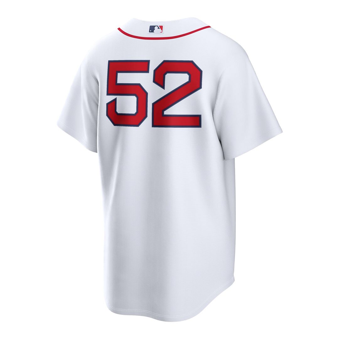 Boston Red Sox Wilyer Abreu White Home Replica Baseball Jersey | MLB Baseball Jersey