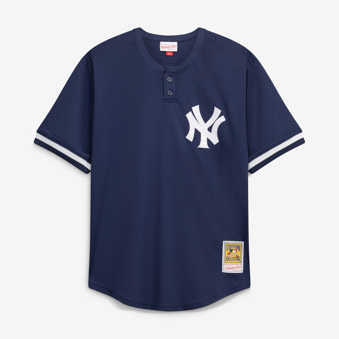 New York Yankees Derek Jeter Navy Big & Tall Batting Practice Replica Baseball Jersey | MLB Baseball Jersey