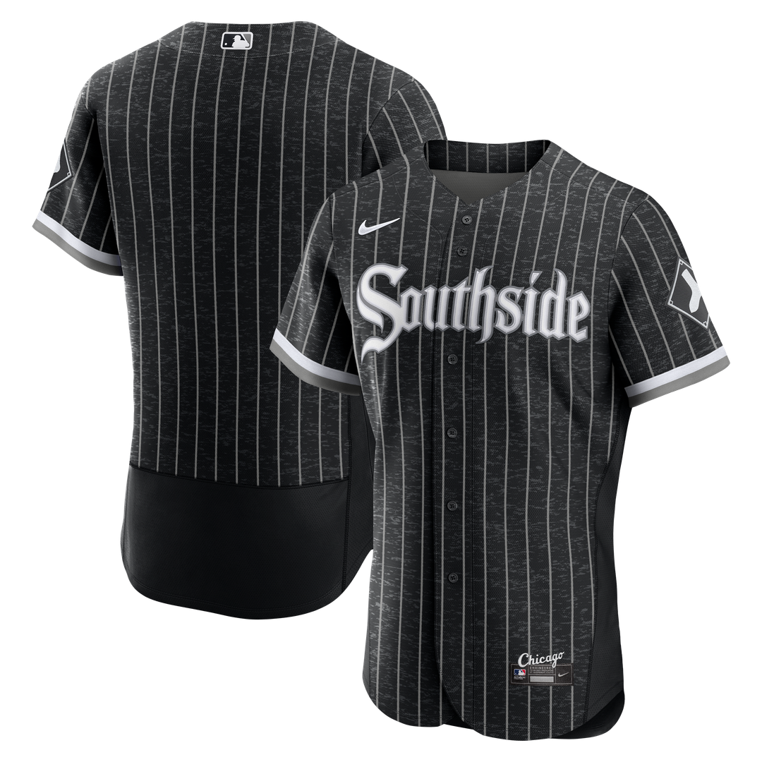 Chicago White Sox Black Alternate Authentic Baseball Jersey