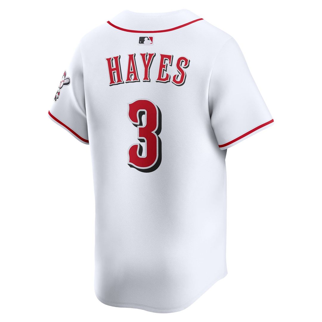 Cincinnati Reds Ke'Bryan Hayes White Home Limited Baseball Jersey | MLB Baseball Jersey