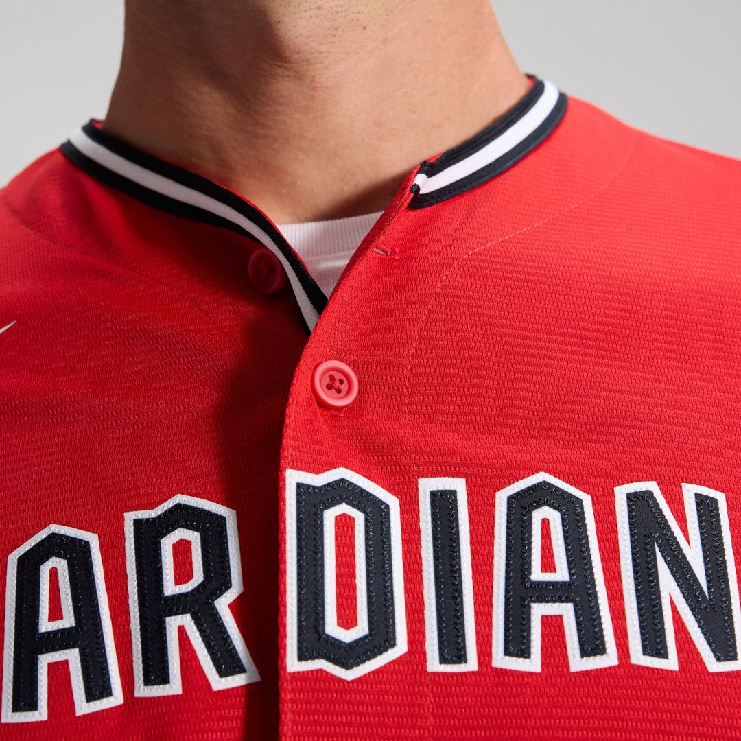 Cleveland Guardians Red Alternate 2 Replica Baseball Jersey | MLB Baseball Jersey