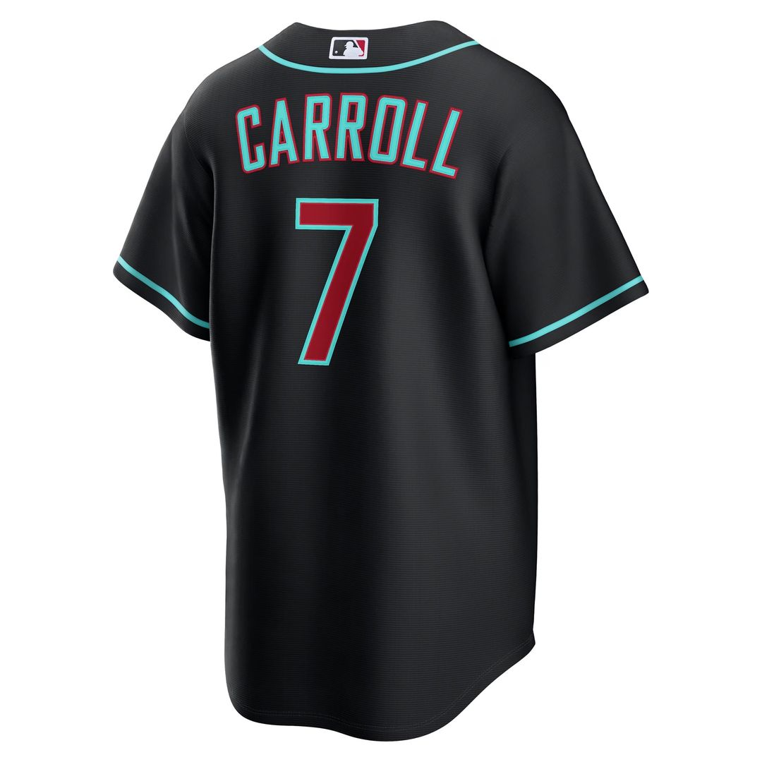 Arizona Diamondbacks Corbin Carroll Gray Road Replica Baseball Jersey | MLB Baseball Jersey