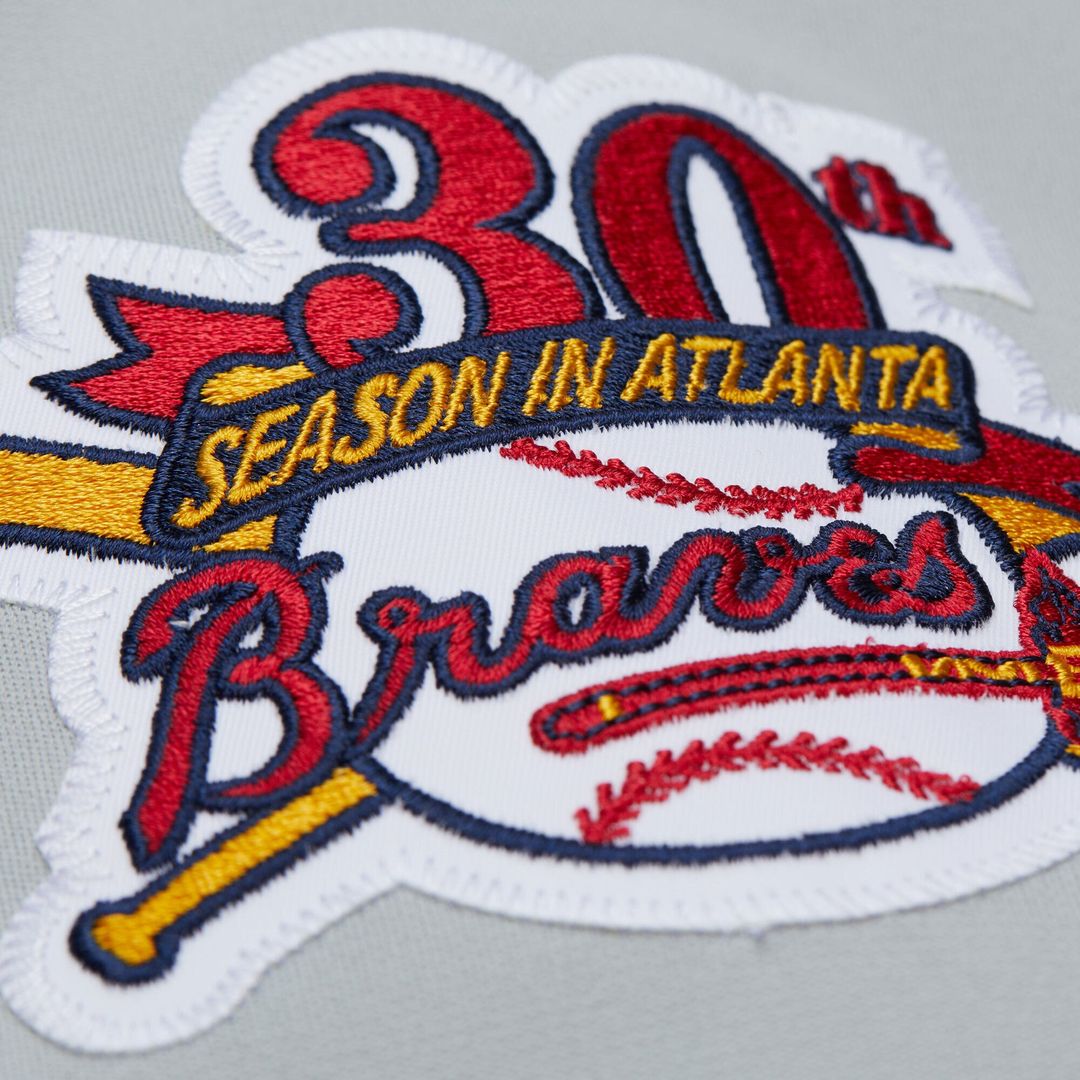Atlanta Braves Greg Maddux Gray 1995 Throwback Authentic Baseball Jersey | MLB Baseball Jersey