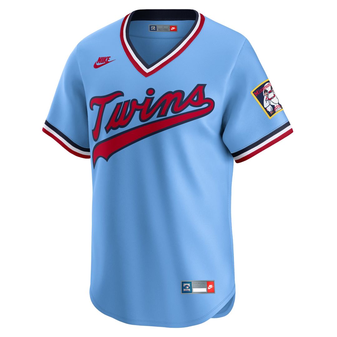 Minnesota Twins Light Blue Cooperstown Collection Limited Baseball Jersey | MLB Baseball Jersey