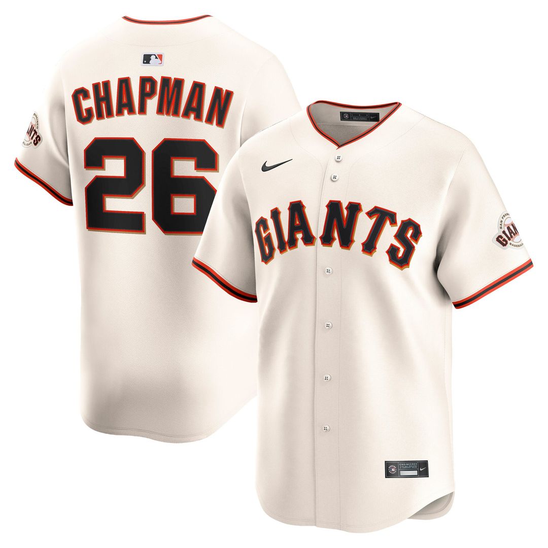 San Francisco Giants Matt Chapman Cream Home Limited Baseball Jersey