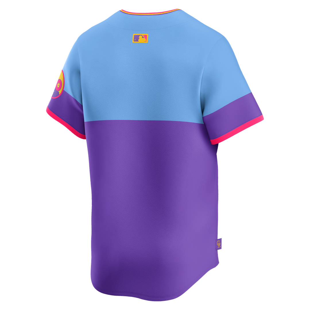 Colorado Rockies Purple/Light Blue 2025 City Connect Limited Baseball Jersey | MLB Baseball Jersey