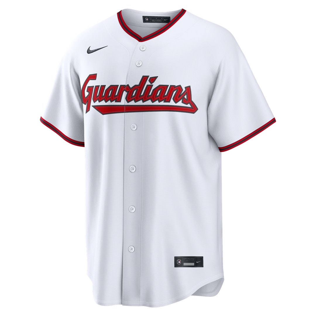 Cleveland Guardians Foster Griffin White Home Replica Baseball Jersey | MLB Baseball Jersey