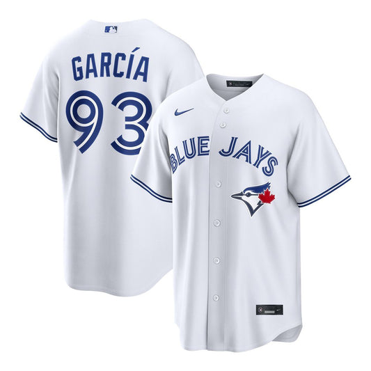 Toronto Blue Jays Yimi García White Home Replica Baseball Jersey