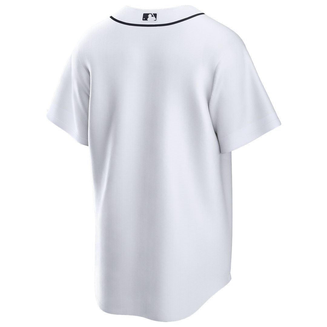 Detroit Tigers White Home Replica Baseball Jersey | MLB Baseball Jersey