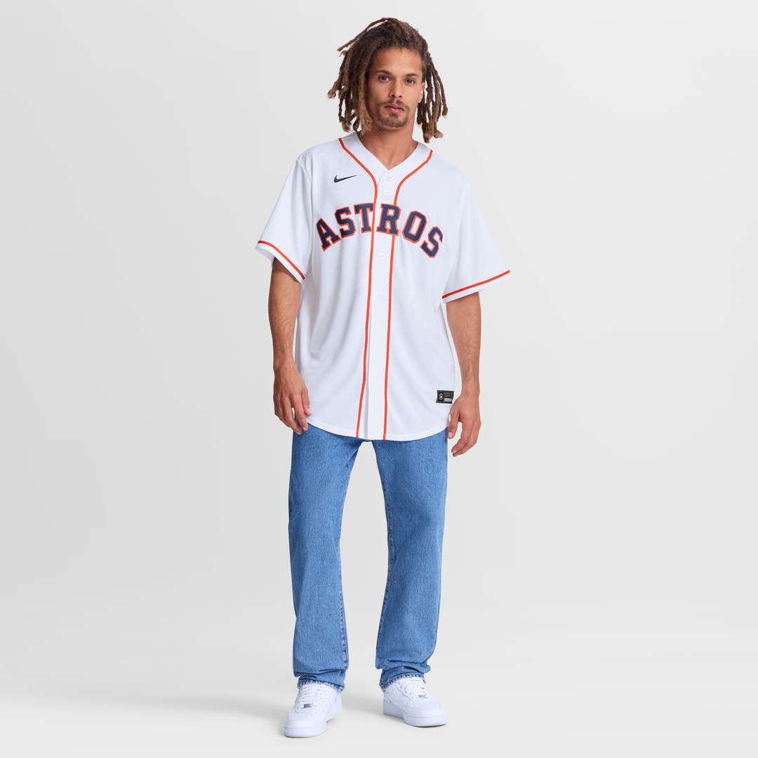 Houston Astros White Home Replica Baseball Jersey | MLB Baseball Jersey
