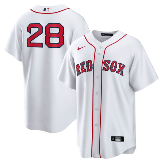 Boston Red Sox Kristian Campbell White Home Replica Baseball Jersey