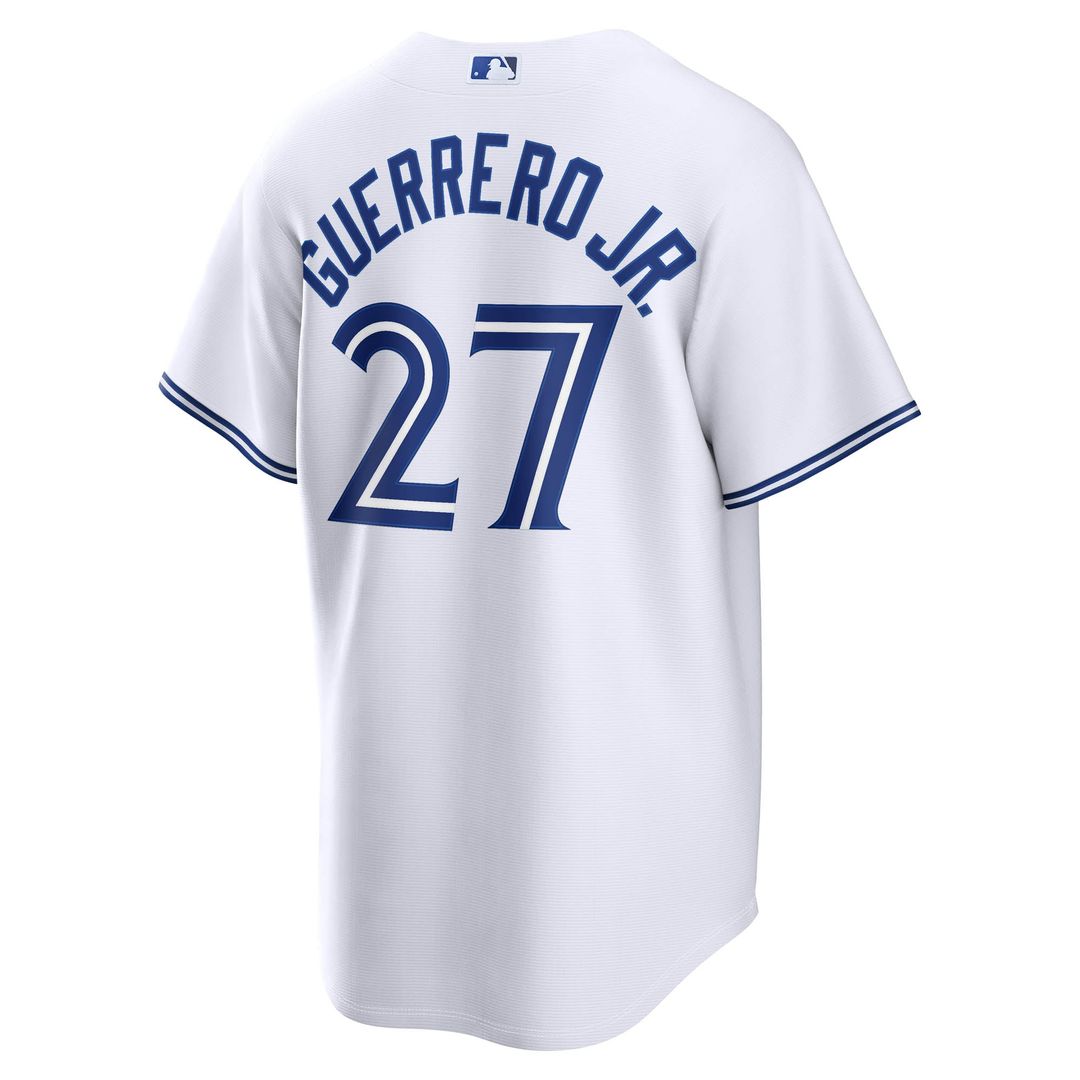 Toronto Blue Jays Vladimir Guerrero Jr. White Home Replica Baseball Jersey | MLB Baseball Jersey