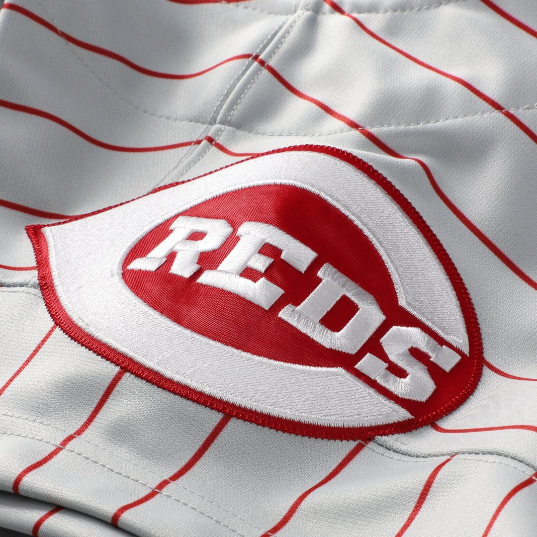 Cincinnati Reds Deion Sanders Gray 1997 Authentic Baseball Jersey | MLB Baseball Jersey