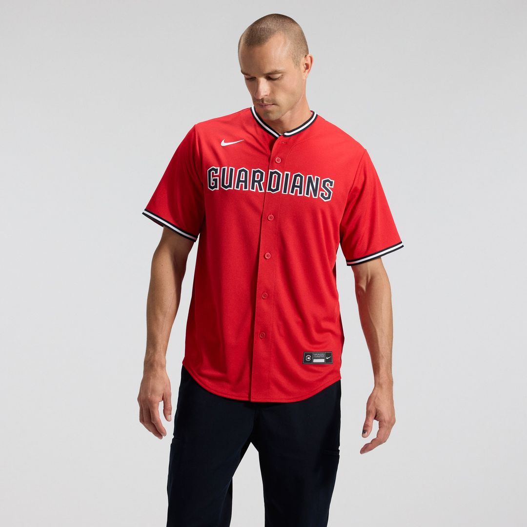 Cleveland Guardians Red Alternate 2 Replica Baseball Jersey