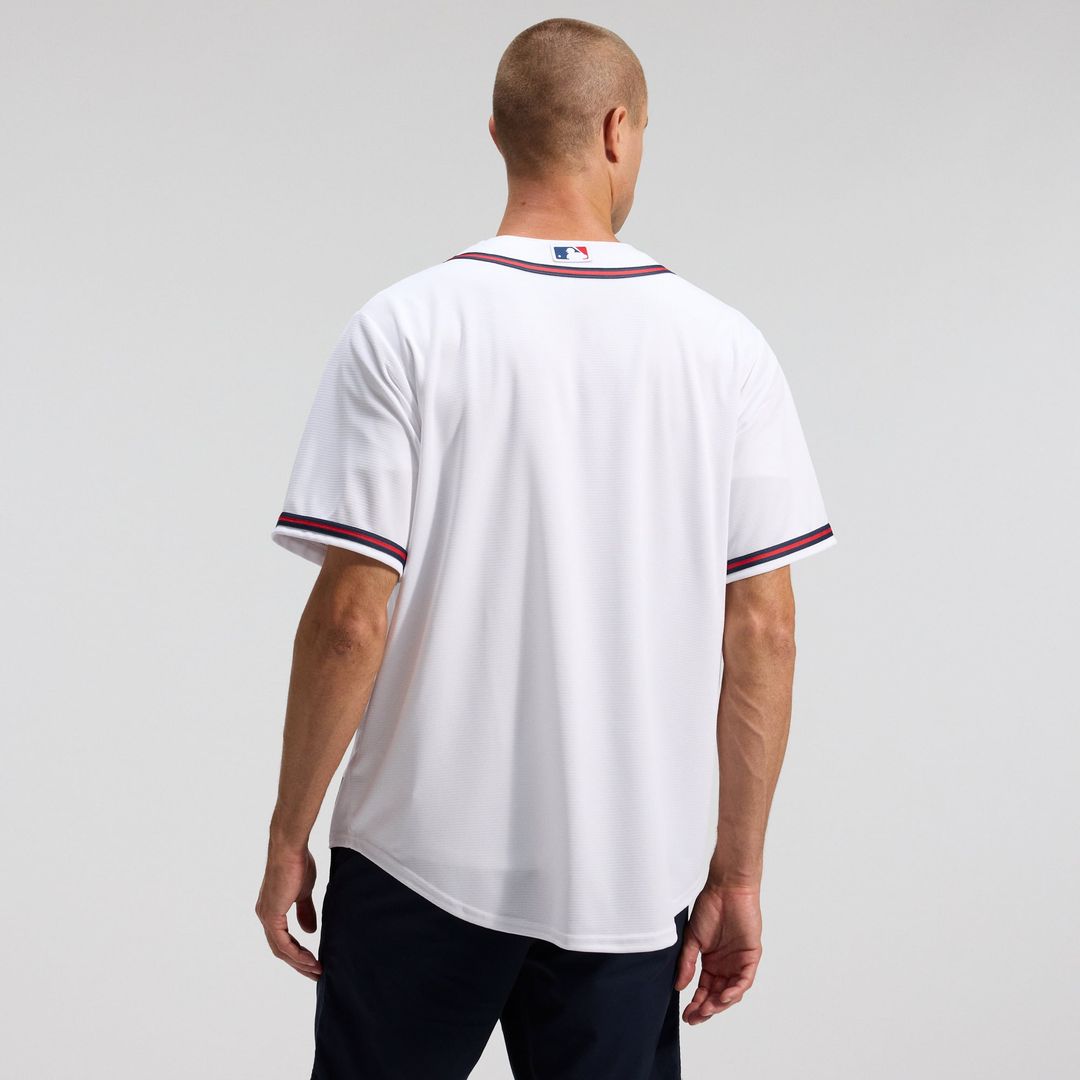 Atlanta Braves White Home Replica Team Baseball Jersey | MLB Baseball Jersey