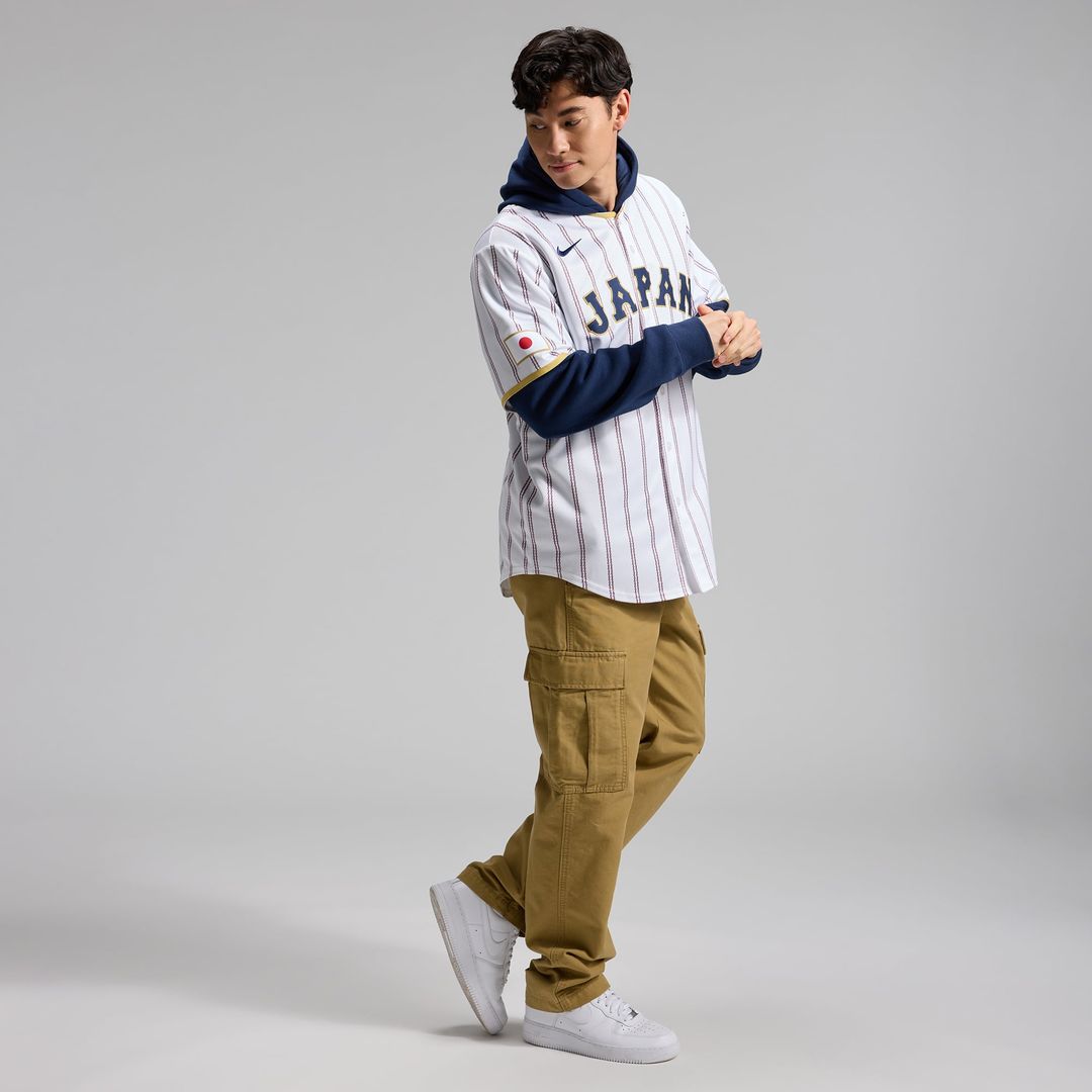 Japan Baseball Yoshinobu Yamamoto White 2026 World Baseball Classic Home Stadium Baseball Jersey | MLB Baseball Jersey