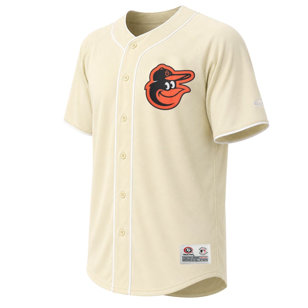Baltimore Orioles Stitches Cream Fashion Baseball Jersey | MLB Baseball Jersey