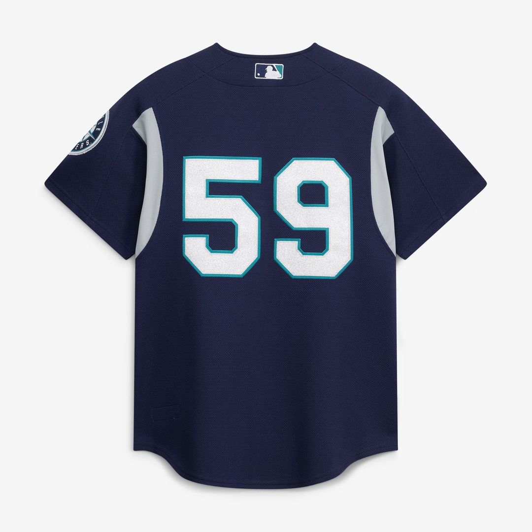 Seattle Mariners Felix Hernandez Navy Cooperstown Collection Batting Practice Baseball Jersey | MLB Baseball Jersey