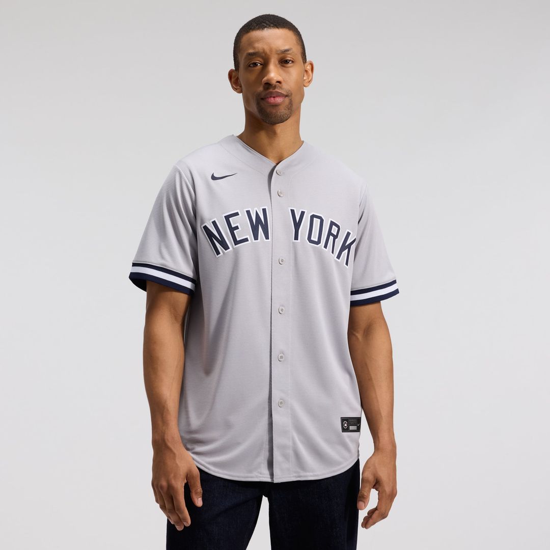 New York Yankees Anthony Volpe Gray Road Replica Baseball Jersey | MLB Baseball Jersey