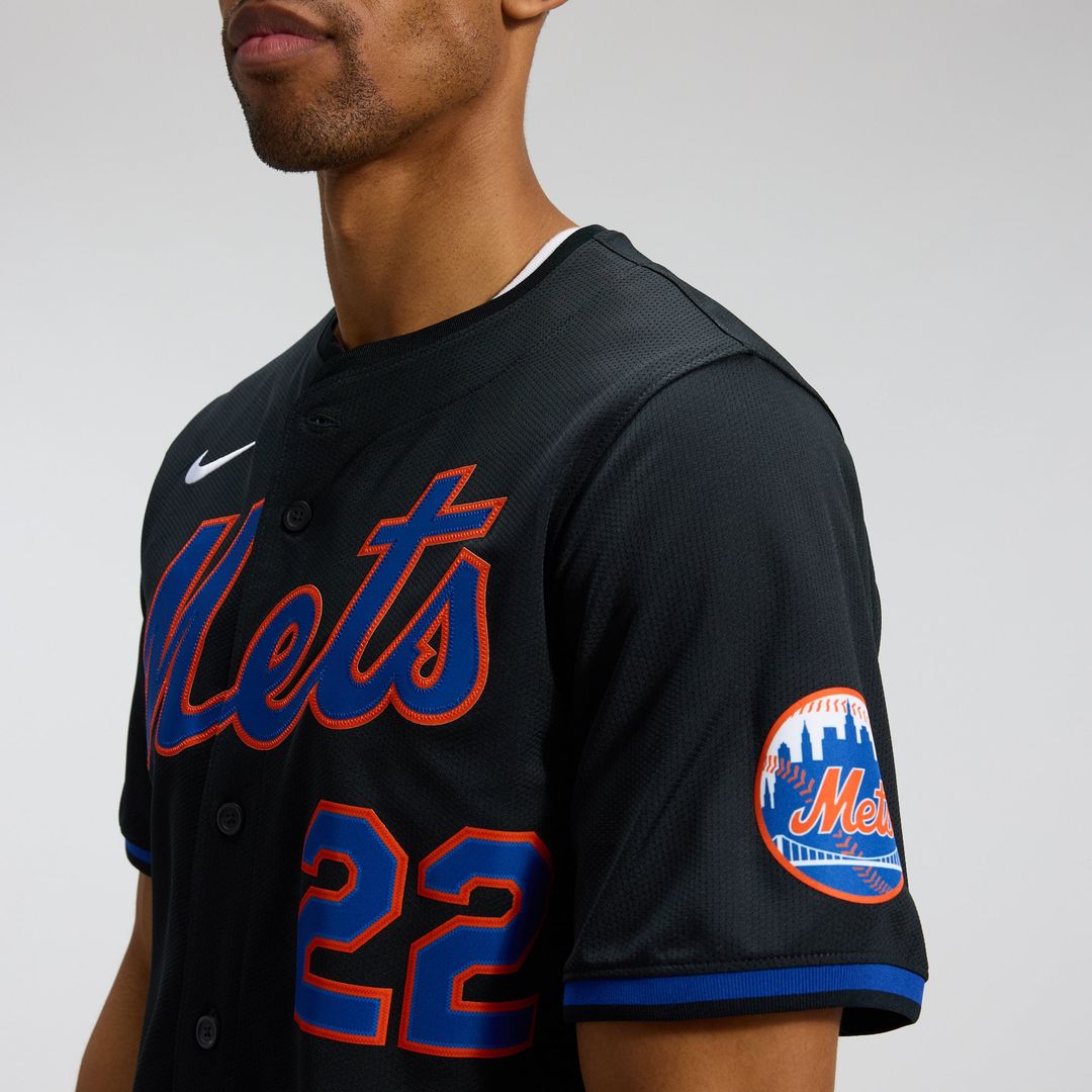 New York Mets Juan Soto Gray Road Limited Baseball Jersey | MLB Baseball Jersey