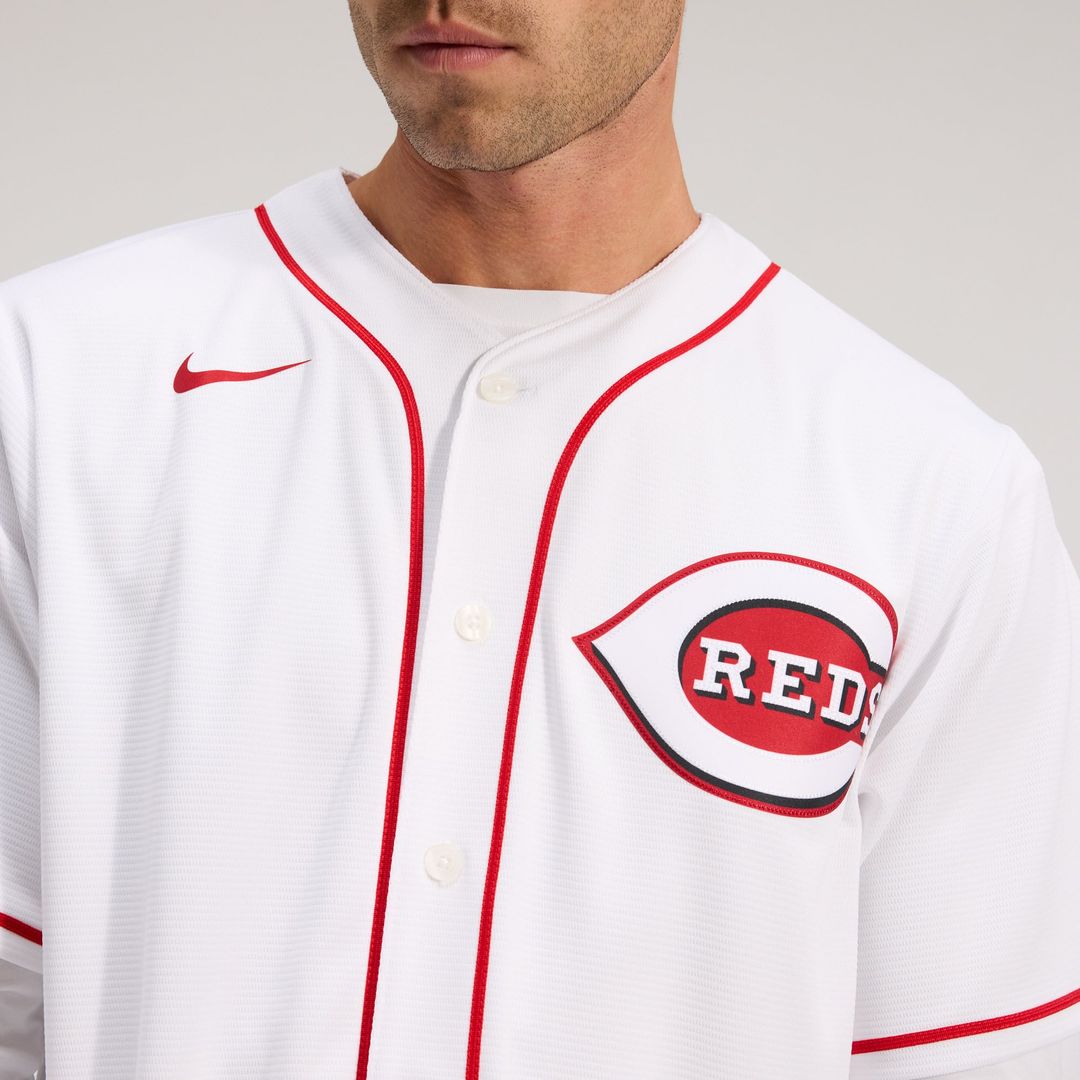 Cincinnati Reds White Home Replica Team Baseball Jersey | MLB Baseball Jersey