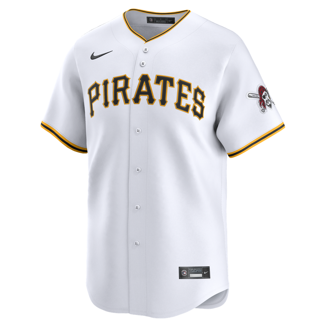 Pittsburgh Pirates White Home Limited Baseball Jersey | MLB Baseball Jersey
