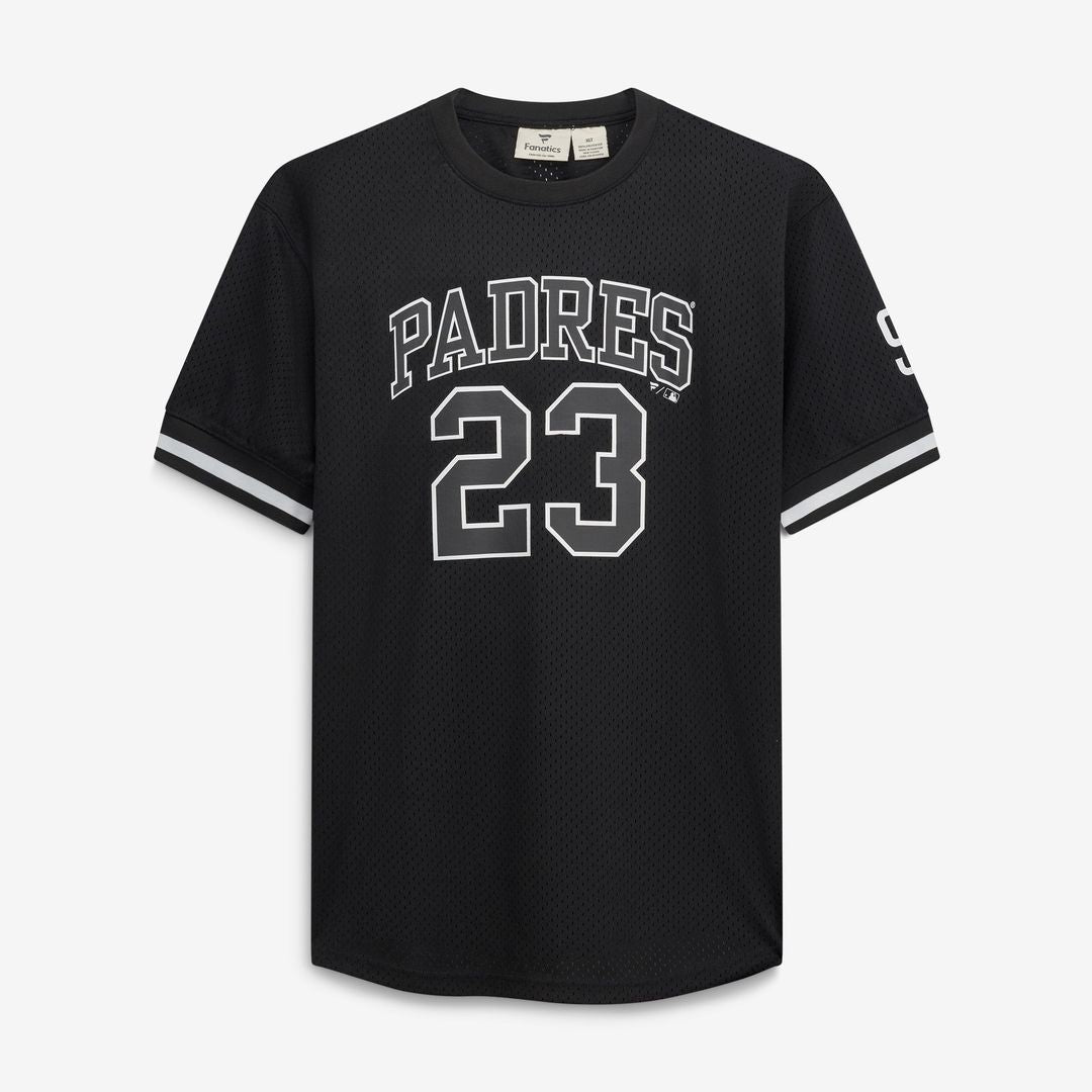 San Diego Padres Fernando Tatis Jr. Black/White Big & Tall Heavyweight Mesh Baseball Jersey | MLB Baseball Jersey
