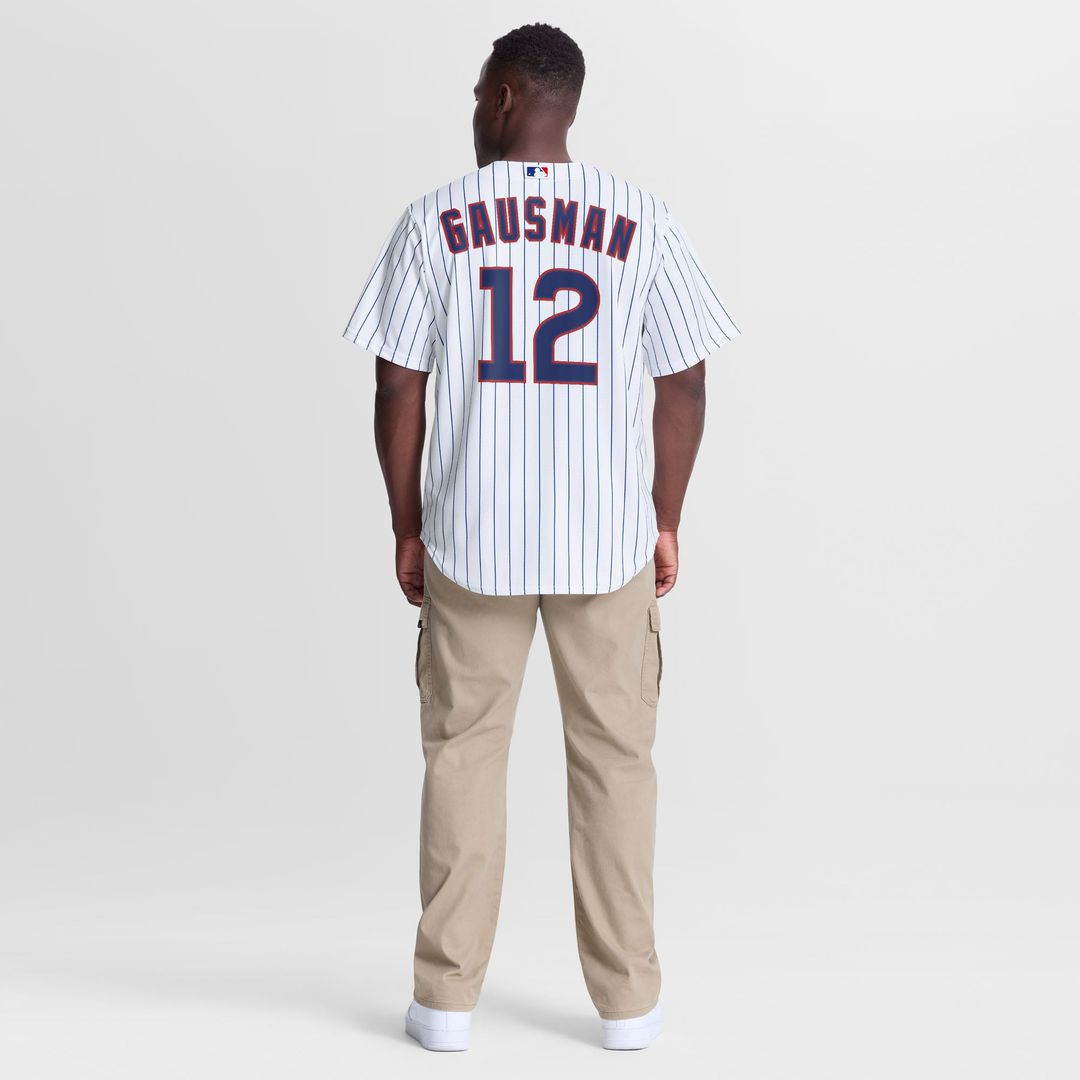 Chicago Cubs Kevin Gausman White Home Replica Baseball Jersey | MLB Baseball Jersey