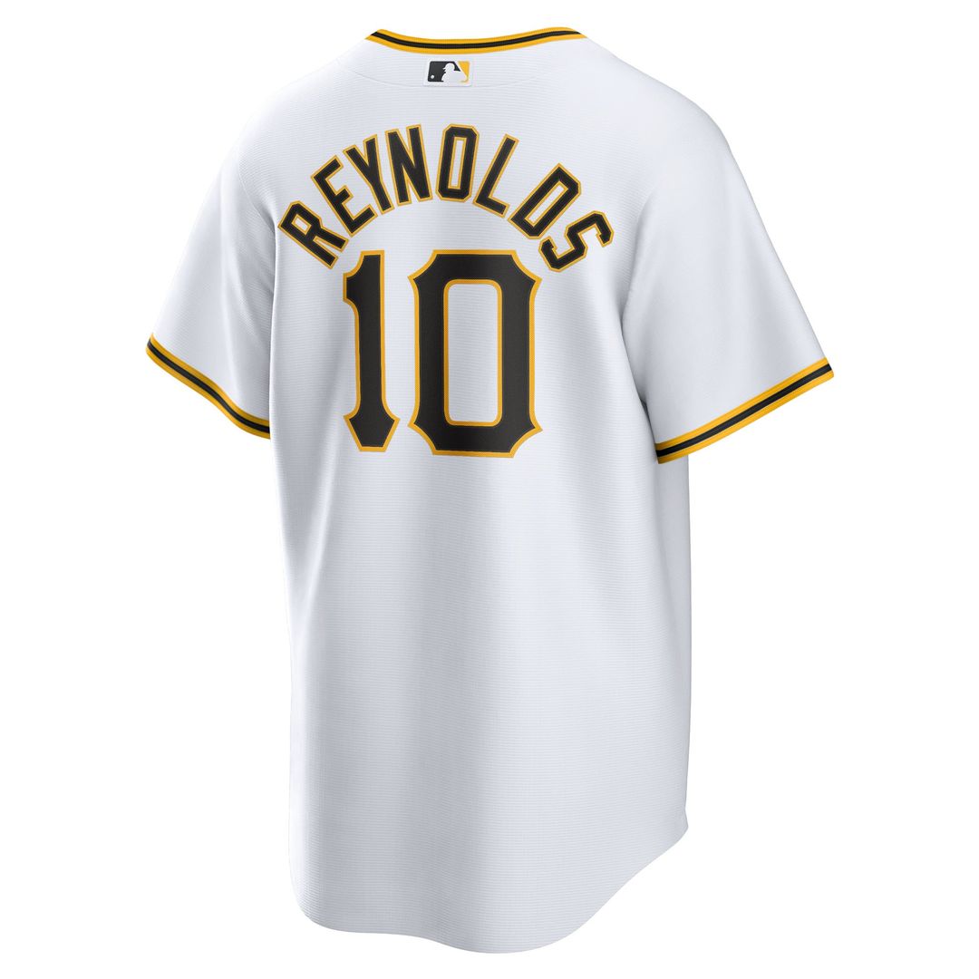 Pittsburgh Pirates Bryan Reynolds White Replica Baseball Jersey | MLB Baseball Jersey