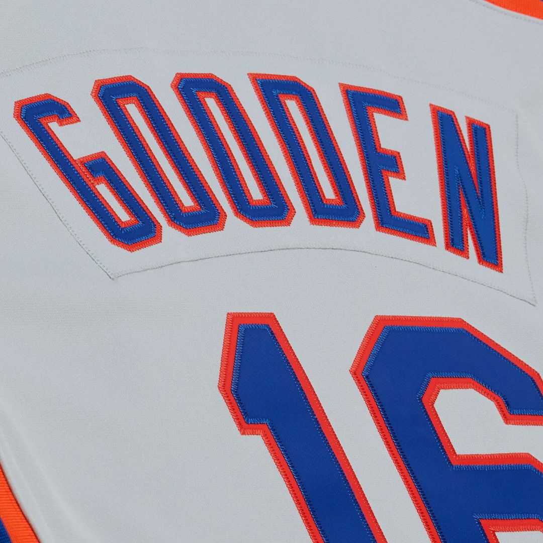 New York Mets Dwight Gooden White 1986 Authentic Baseball Jersey | MLB Baseball Jersey