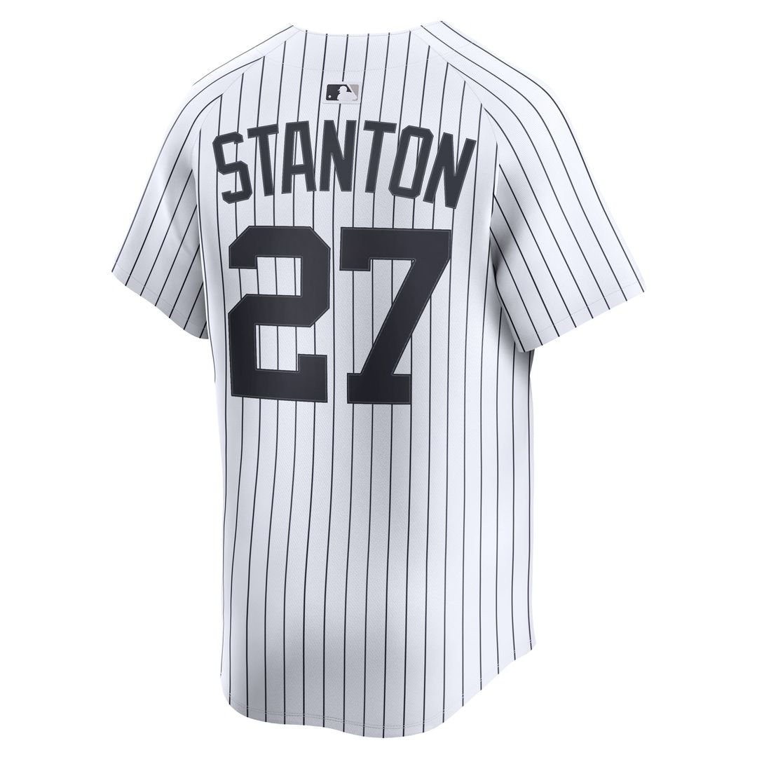 New York Yankees Giancarlo Stanton Gray Road Limited Baseball Jersey | MLB Baseball Jersey
