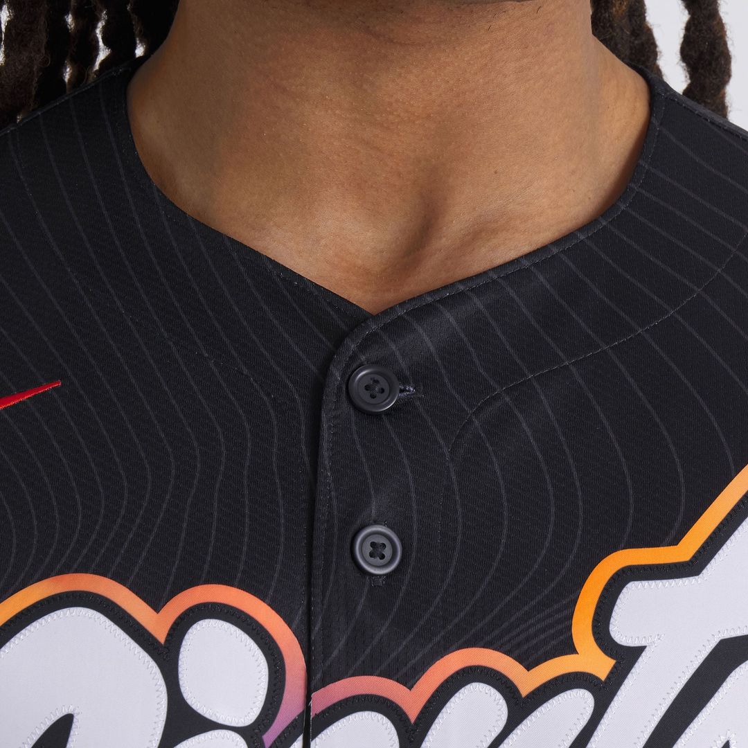San Francisco Giants Anthracite 2025 City Connect Limited Baseball Jersey | MLB Baseball Jersey