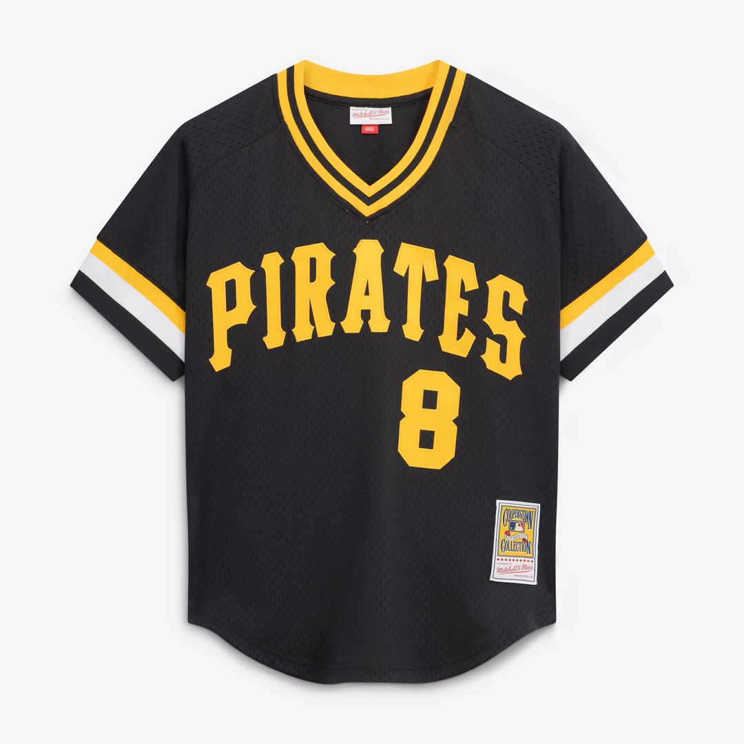 Pittsburgh Pirates Willie Stargell Black Authentic Batting Practice Baseball Jersey | MLB Baseball Jersey