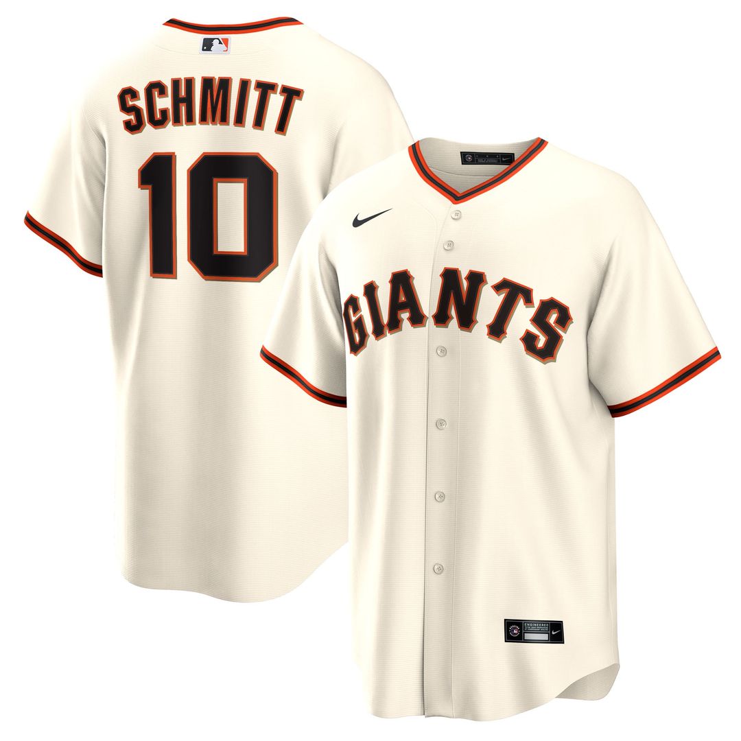 San Francisco Giants Casey Schmitt Cream Home Replica Baseball Jersey