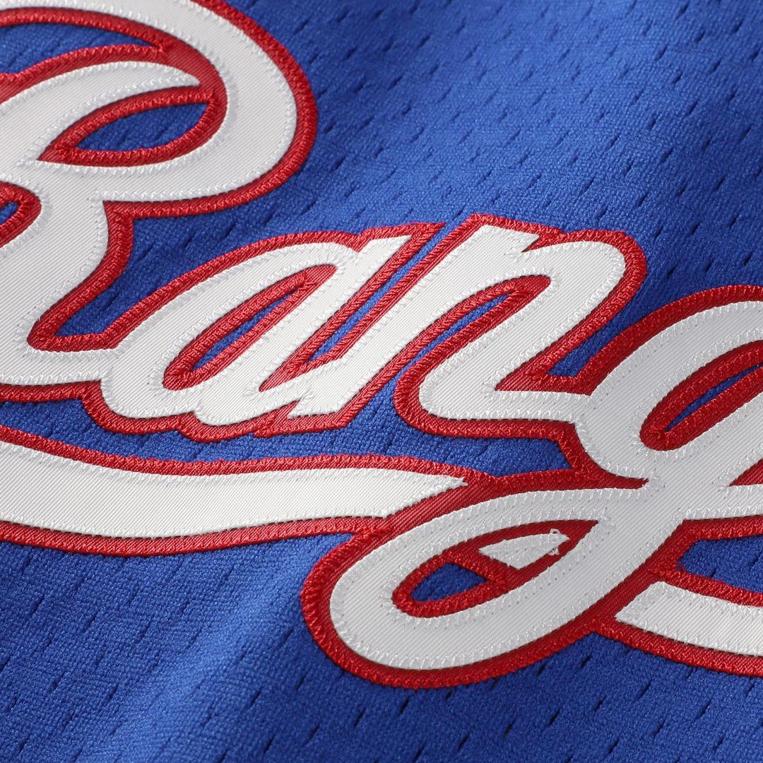 Texas Rangers Nolan Ryan Royal Authentic Batting Practice Baseball Jersey | MLB Baseball Jersey